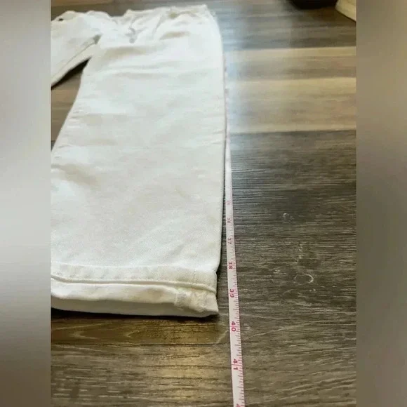 Kancan women’s Queens Ultra High Rise Slouch Fit White Drawstring Jeans size 30 - Picture 10 of 15